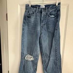 Pistola Jeans - Cassie Super High Rise Straight Leg